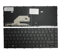Keyboards4Laptops Alemán Marco Negro Negro Teclado para Ordenador portátil Compatible con HP 9Z.NEESV.10G