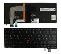 Keyboards4Laptops Alemán Marco Negro Retroiluminada Negro Windows 8 Teclado para Ordenador portátil Compatible con Lenovo 9Z.NCJBT.60G