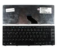 Keyboards4Laptops Alemán Negro Teclado de Repuesto para Ordenador portátil Compatible con Acer TravelMate 8371-733G32n