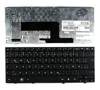 Keyboards4Laptops Alemán Negro Teclado de Repuesto para Ordenador portátil Compatible con HP Mini 110-1027TU