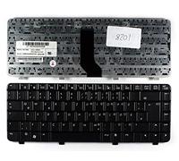 Keyboards4Laptops Alemán Negro Teclado de Repuesto para Ordenador portátil Compatible con HP Pavilion DV2526TX