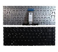 Keyboards4Laptops Alemán Negro Windows 8 Teclado de Repuesto para Ordenador portátil Compatible con HP Home 14-bs727TU