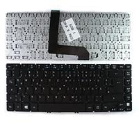 Keyboards4Laptops Alemán Negro Windows 8 Teclado para Ordenador portátil Compatible con Acer NSK-R2GBQ