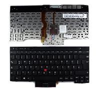 Keyboards4Laptops Alemán Negro Windows 8 Teclado para Ordenador portátil Compatible con Lenovo 04X1327