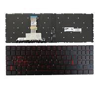 Keyboards4Laptops Alemán Retroiluminada Negro Windows 8 Teclado de Repuesto para Ordenador portátil Compatible con Lenovo Legion Y520-15IKBA
