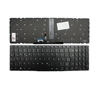 Keyboards4Laptops Alemán Retroiluminada Negro Windows 8 Teclado para Ordenador portátil Compatible con Lenovo SN20K82005