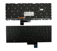 Keyboards4Laptops Alemán Retroiluminada Negro Windows 8 Teclado para Ordenador portátil Compatible con Lenovo 25215077