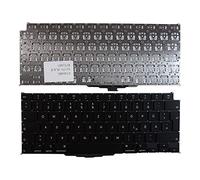 Keyboards4Laptops Alemán versión retroiluminada (sin Placa retroiluminado) Negro Teclado de Repuesto para Ordenador portátil Compatible con Apple MacBook Air A2179