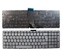 Keyboards4Laptops Francés Blanco Teclado de Repuesto para Ordenador portátil Compatible con HP Pavilion 15-ab225TU