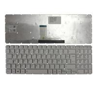 Keyboards4Laptops Francés Blanco Teclado de Repuesto para Ordenador portátil Compatible con Toshiba Satellite L50-B-182