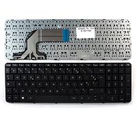Keyboards4Laptops Francés Marco Negro Brillante Negro Windows 8 Teclado de Repuesto para Ordenador portátil Compatible con HP Pavilion 15-N225TU