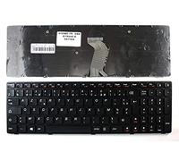 Keyboards4Laptops Francés Marco Negro Negro Windows 8 Teclado de Repuesto para Ordenador portátil Compatible con Lenovo G505