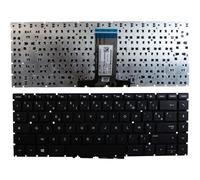 Keyboards4Laptops Francés Negro Teclado de Repuesto para Ordenador portátil Compatible con HP Home 14-bs727TU