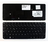 Keyboards4Laptops Francés Negro Teclado de Repuesto para Ordenador portátil Compatible con HP Mini 110-3531TU