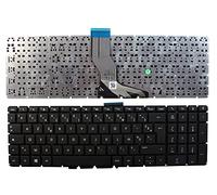 Keyboards4Laptops Francés Negro Teclado de Repuesto para Ordenador portátil Compatible con HP Pavilion 15-ab225TU