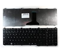 Keyboards4Laptops Francés Negro Teclado de Repuesto para Ordenador portátil Compatible con Toshiba Satellite L650-1DJ