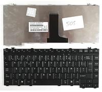 Keyboards4Laptops Francés Negro Teclado de Repuesto para Ordenador portátil Compatible con Toshiba Satellite L300-25G