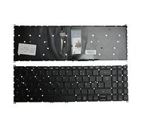 Keyboards4Laptops Francés Retroiluminada Negro Teclado de Repuesto para Ordenador portátil Compatible con Acer Swift SF315-51G-51CE