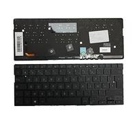 Keyboards4Laptops Francés Retroiluminada Negro Teclado de Repuesto para Ordenador portátil Compatible con ASUS ZenBook UX331FA