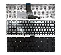 Keyboards4Laptops Francés Retroiluminada Negro Windows 8 Teclado de Repuesto para Ordenador portátil Compatible con HP Pavilion 15-AB122CY