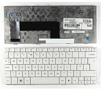 Keyboards4Laptops Reino Unido Blanco Teclado de Repuesto para Ordenador portátil Compatible con Compaq Mini CQ10-100ER