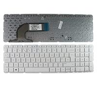 Keyboards4Laptops Reino Unido Blanco Windows 8 Teclado de Repuesto para Ordenador portátil Compatible con HP Pavilion 15-e001TX