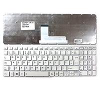 Keyboards4Laptops Reino Unido Blanco Windows 8 Teclado de Repuesto para Ordenador portátil Compatible con Toshiba Satellite L50-B-159