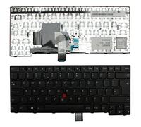 Keyboards4Laptops Reino Unido con Pointer Marco Negro Negro Windows 8 Teclado para Ordenador portátil Compatible con Lenovo SN20E66101