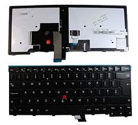 Keyboards4Laptops Reino Unido con Pointer Marco Negro Retroiluminada Negro Windows 8 Teclado para Ordenador portátil Compatible con Lenovo 04Y0862