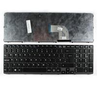 Keyboards4Laptops Reino Unido Marco Gris Negro Teclado de Repuesto para Ordenador portátil Compatible con Sony Vaio SVE1511Q1ESI