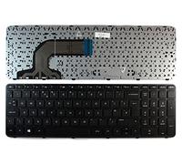 Keyboards4Laptops Reino Unido Marco Negro Negro Windows 8 Teclado de Repuesto para Ordenador portátil Compatible con HP Pavilion 15-N225TX