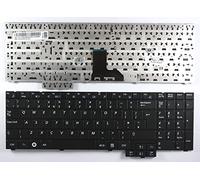 Keyboards4Laptops Reino Unido Negro Teclado de Repuesto para Ordenador portátil Compatible con Samsung R530-Red