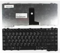 Keyboards4Laptops Reino Unido Negro Teclado de Repuesto para Ordenador portátil Compatible con Toshiba Satellite Pro L300-25K