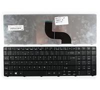 Keyboards4Laptops Reino Unido Negro Windows 8 Teclado de Repuesto para Ordenador portátil Compatible con Acer TravelMate 8571-733G25Mi