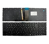 Keyboards4Laptops Reino Unido Retroiluminada Negro Windows 8 Teclado de Repuesto para Ordenador portátil Compatible con MSI Gaming GT72 Dominator Pro Dragon Edition