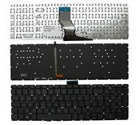 Keyboards4Laptops Reino Unido Retroiluminada Negro Windows 8 Teclado de Repuesto para Ordenador portátil Compatible con HP Pavilion 15-ab257TX
