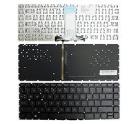 Keyboards4Laptops Reino Unido Retroiluminada Negro Windows 8 Teclado de Repuesto para Ordenador portátil Compatible con HP Pavilion 14-ab023TU