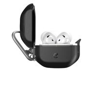 KeyBudz ElementProof - Funda Impermeable para AirPods de 4ª generación con mosquetón, Color Negro