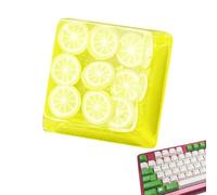Keycap lindo, conjunto de teclas de teclado, Keycaps lindos Candy Fruit Keycaps, Tapas de llaves de fruta en forma de caramelo, accesorios de computadora decorativos para teclado mecánico, relleno