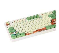 Keycaps, 108 Keycaps PBT Keycaps con Perfil OEM Teclas Mahjong Mejoradas por Sublimación De Tinta Juego para Teclado Mecánico 104/87/61/60 (Vender Solo Teclas)