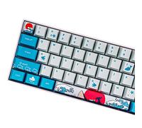 Keycaps, 61 Teclas OEM PBT Keycaps Conjunto Completo Keycap PBT Sublimación de Tinta Keycap para GK61 Cherry MX Teclado mecánico (vendi Solo keycap)