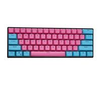 Keycaps, 61 teclas PBT Keycaps Backlight Teclado mecánico de dos colores para teclado Ducky / GH60 / RK61 / ALT61 / Annie/Keyboard Poker Keys (solo se venden teclas)
