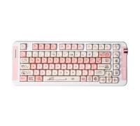 Keycaps 75%-PBT MOA Profile Keycap, Cute Pink Pig Custom Keyboard Keycaps DYE-SUB - Juego de 131 teclas para interruptores Cherry MX y teclado mecánico Alice