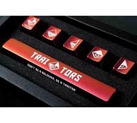 Keycaps Traitors 'Classic' - Set de 6 touches premium avec peinture perlescente