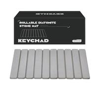 KEYCHAD Tapete de baño Plegable de Piedra, Antideslizante de Tierra de diatomeas, Gran Capacidad de absorción, Secado rápido, tapete Natural para baño, Puerta del hogar y Dormitorio, 23.4 x 15.4