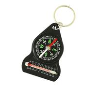 Keychain Brújula | Mini Brújula | Multifuncional Outdoor Tool, Hiking Keyring, Camping, Backpacking, Portable Survival Gadget, Explore, Navegación Equipment