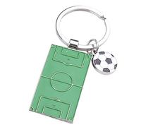 Keychain de fútbol de metal para bolso - miini llavero de fútbol | Llavero de fútbol de aleación de zinc | Colgante de campo de fútbol de dibujos animados | de zapatillas de fútbol para amante
