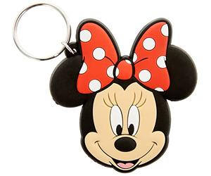 Keychain Disney - Llavero de Goma Minnie Head
