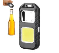 Keychain Flashlight Rechargeable - Waterproof 4 Levels Mini Torch, Flashlight Opener Combo with High-, Portable Gear, Compact Light for Outdoor Camping Adventure