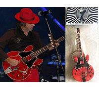 Keychain Guitarra Gibson ES335 Cherry Custom Gustavo Cerati Soda Stereo